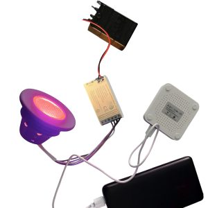 Smart Otas WRGB, Multi Colour, Smart Controlled, 24V DC red